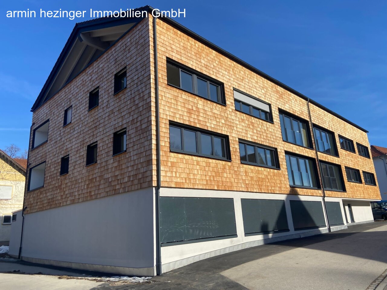 Marktoberdorf: Moderne 2-Zimmer Neubauwohnung (73 m²) mit Wintergarten & Aufzug in zentraler Lage von Marktoberdorf 