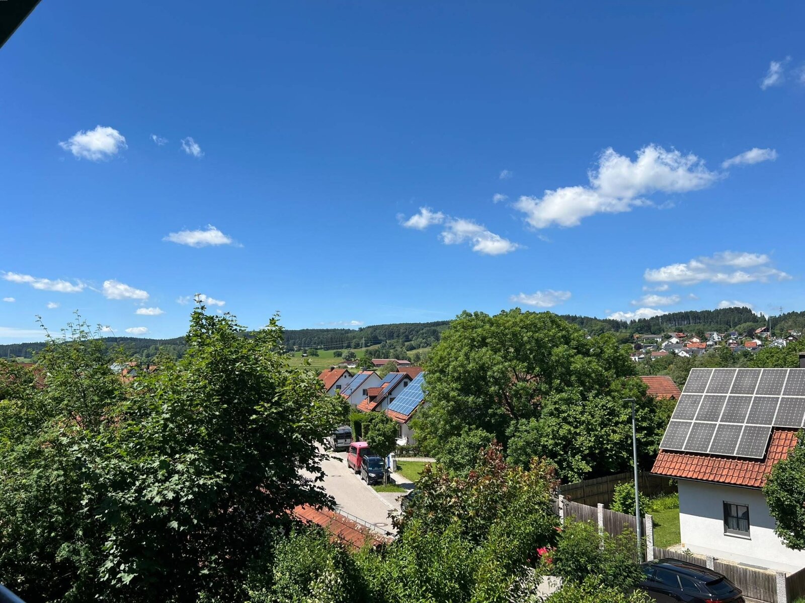 Ausblick vom Balkon Ausblick vom Balkon